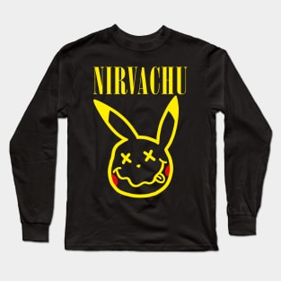 Nirvachu Grunge Rock Band Long Sleeve T-Shirt